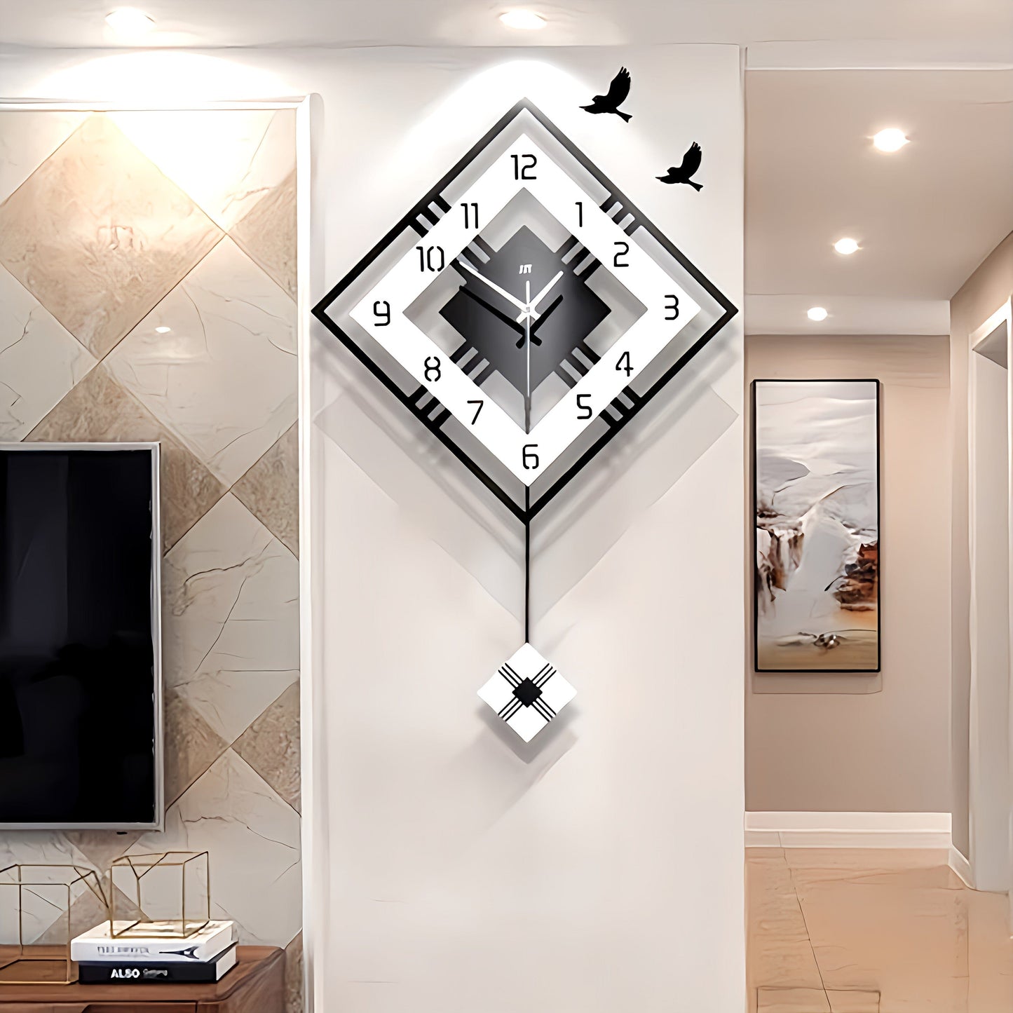 Horloge 3d led | Avenue de l'horloge a