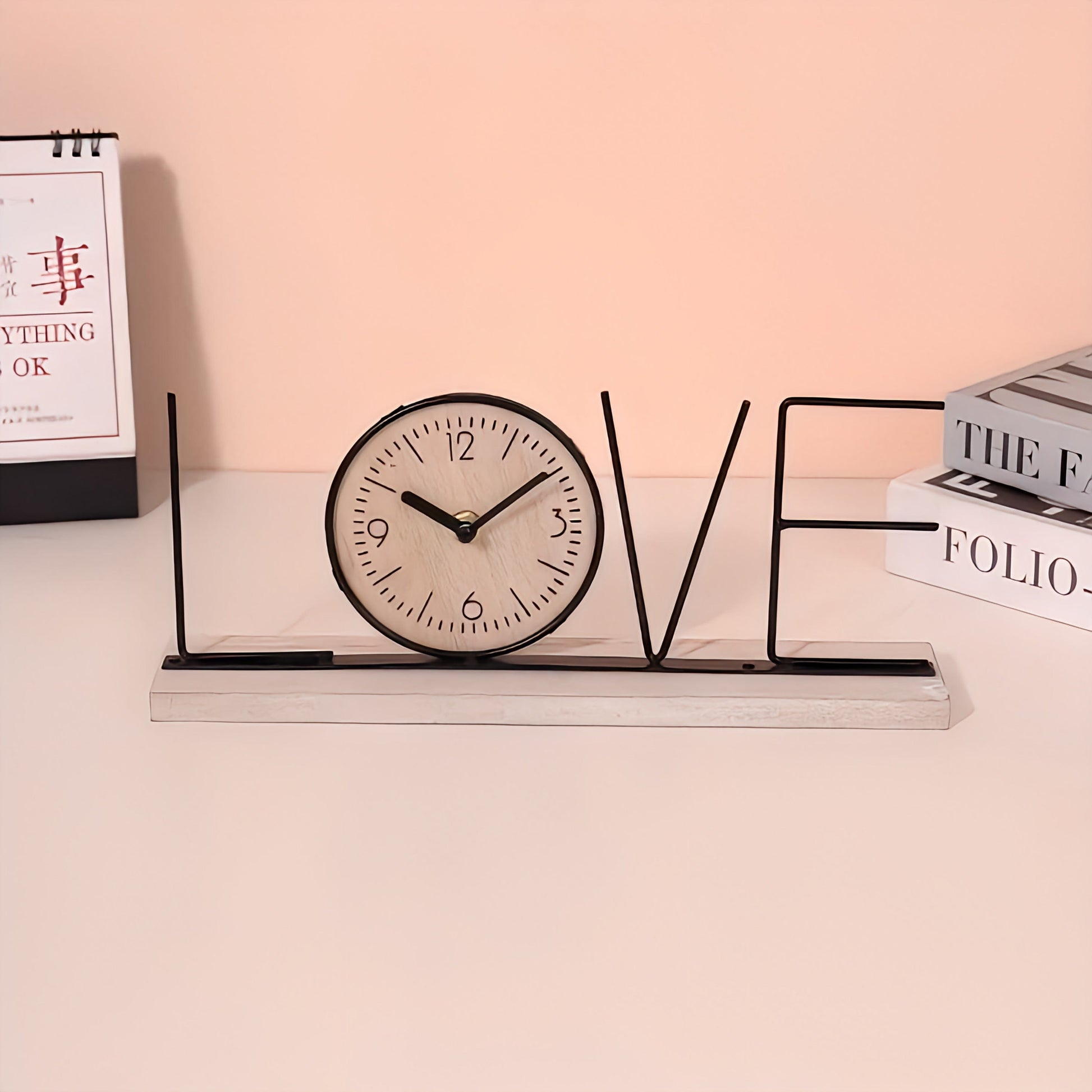 Horloge à poser home | Avenue de l'horloge  love