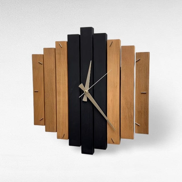 Horloge bois design | Avenue de l'horloge