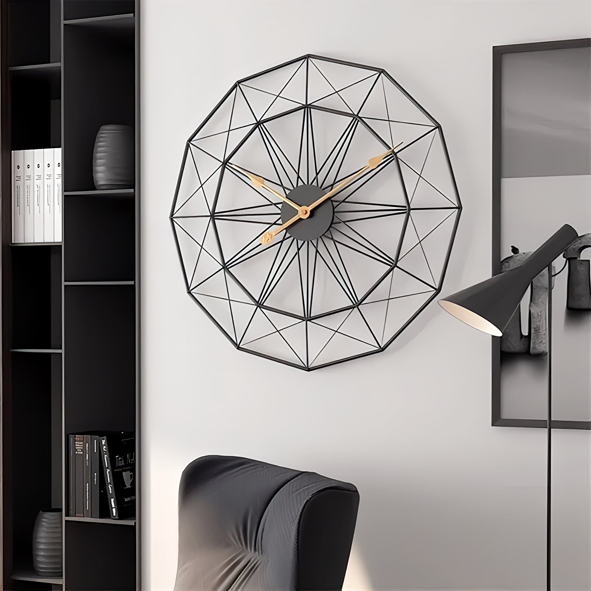 Horloge moderne 50cm | Avenue de l'horloge