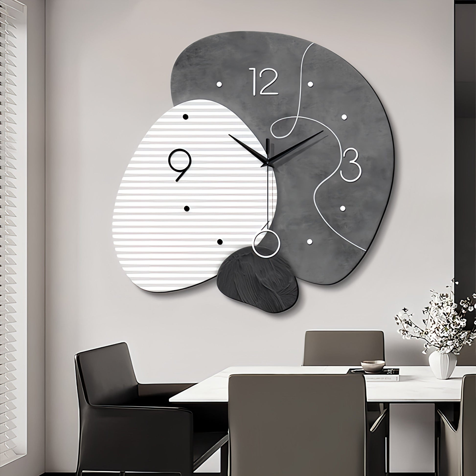 Horloge moderne quartz | Avenue de l'horloge c / 40 X 40cm