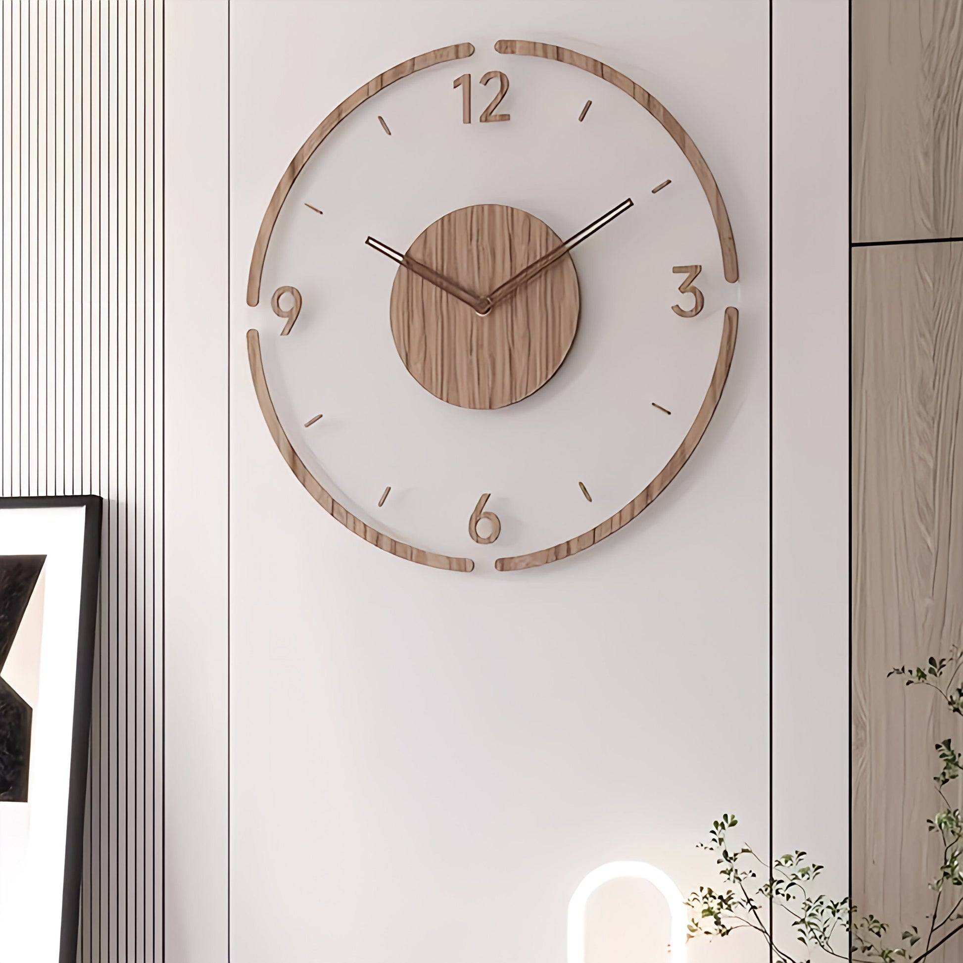 Horloge moderne salon | Avenue de l'horloge a